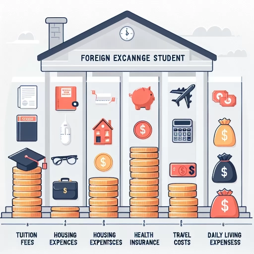 how much does it cost to be a foreign exchange student for a semester