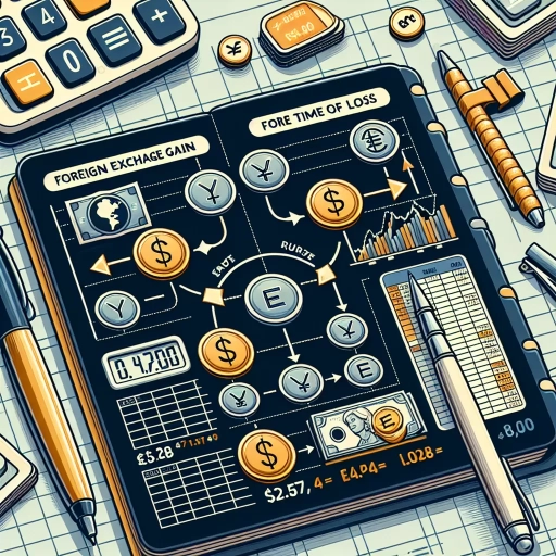 how to calculate foreign exchange gain or loss accounting