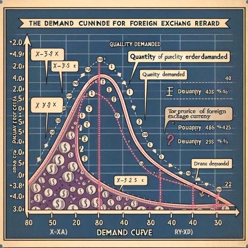 why is the demand curve for foreign exchange downward sloping