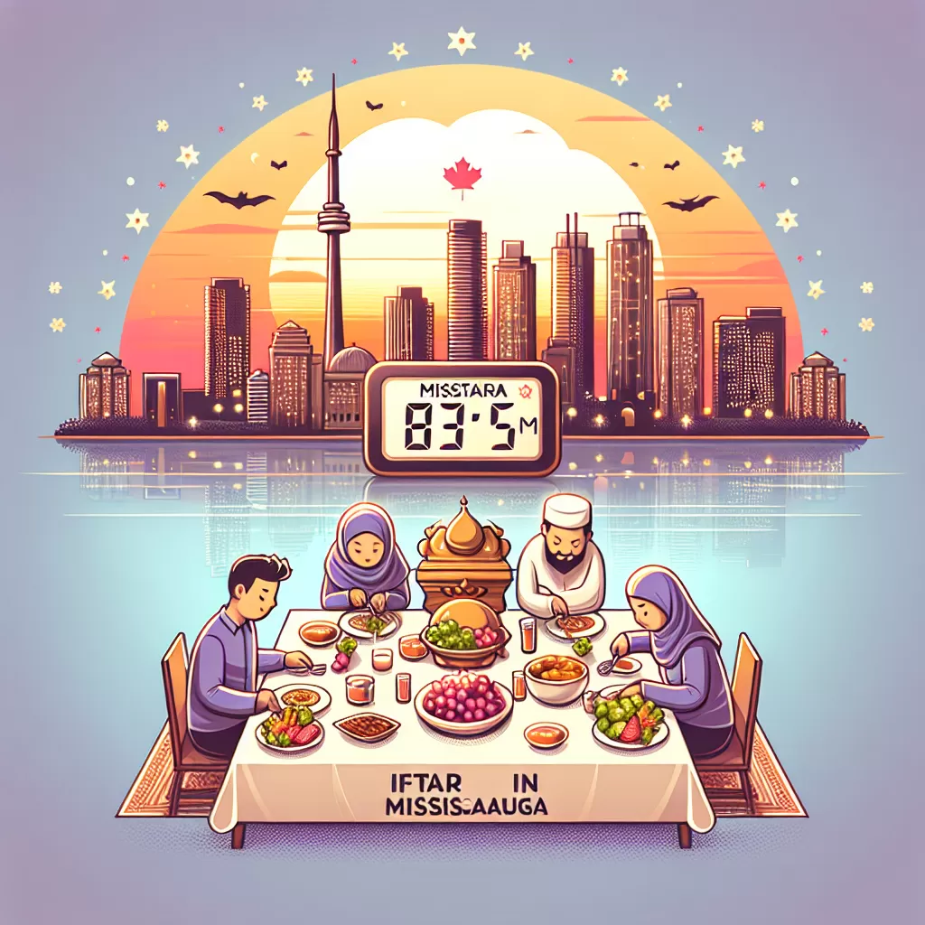 what time is iftar today mississauga