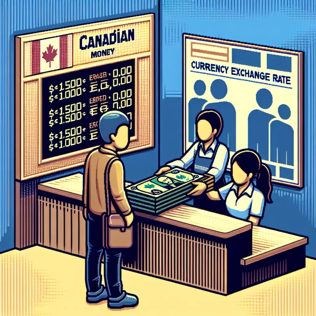 how to exchange canadian money