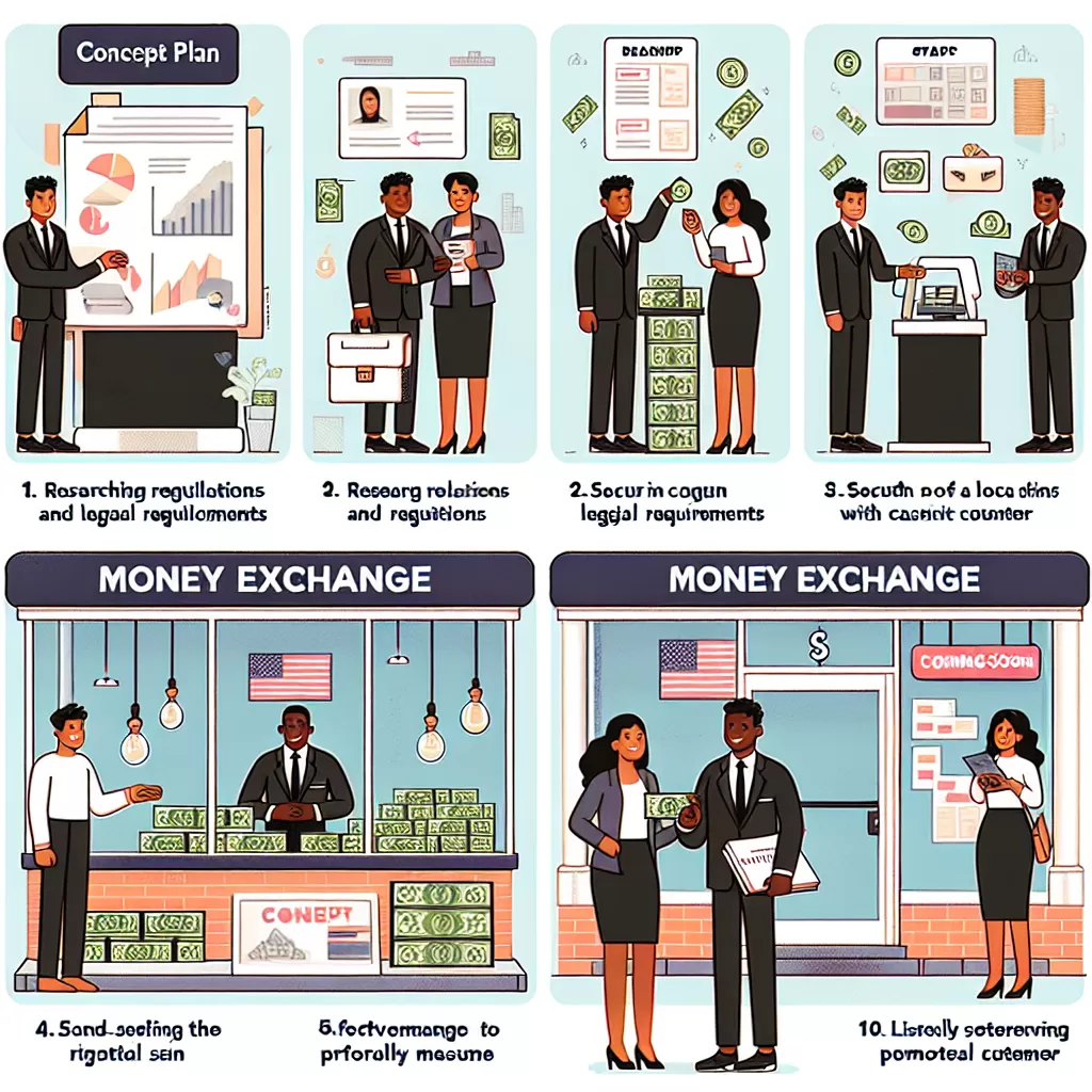 how to start a money exchange business