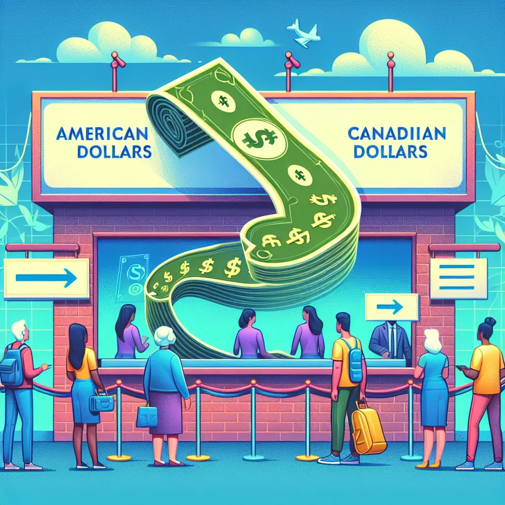 where to exchange american money to canadian