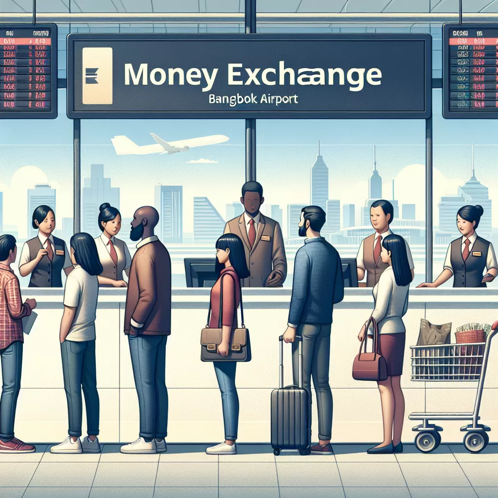 where to exchange money in bangkok airport