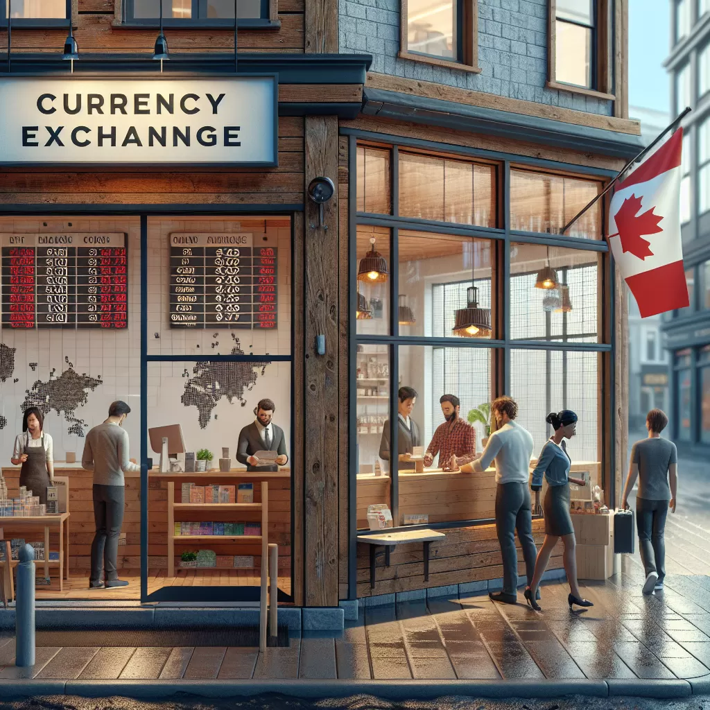 where to exchange money in canada