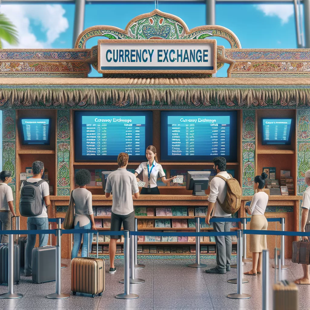 where to exchange money in cancun airport