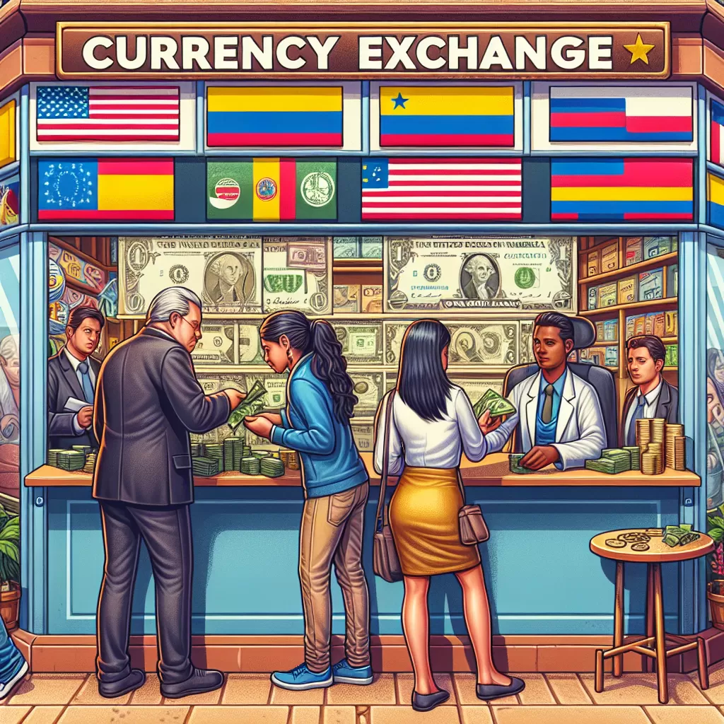 where to exchange money in colombia