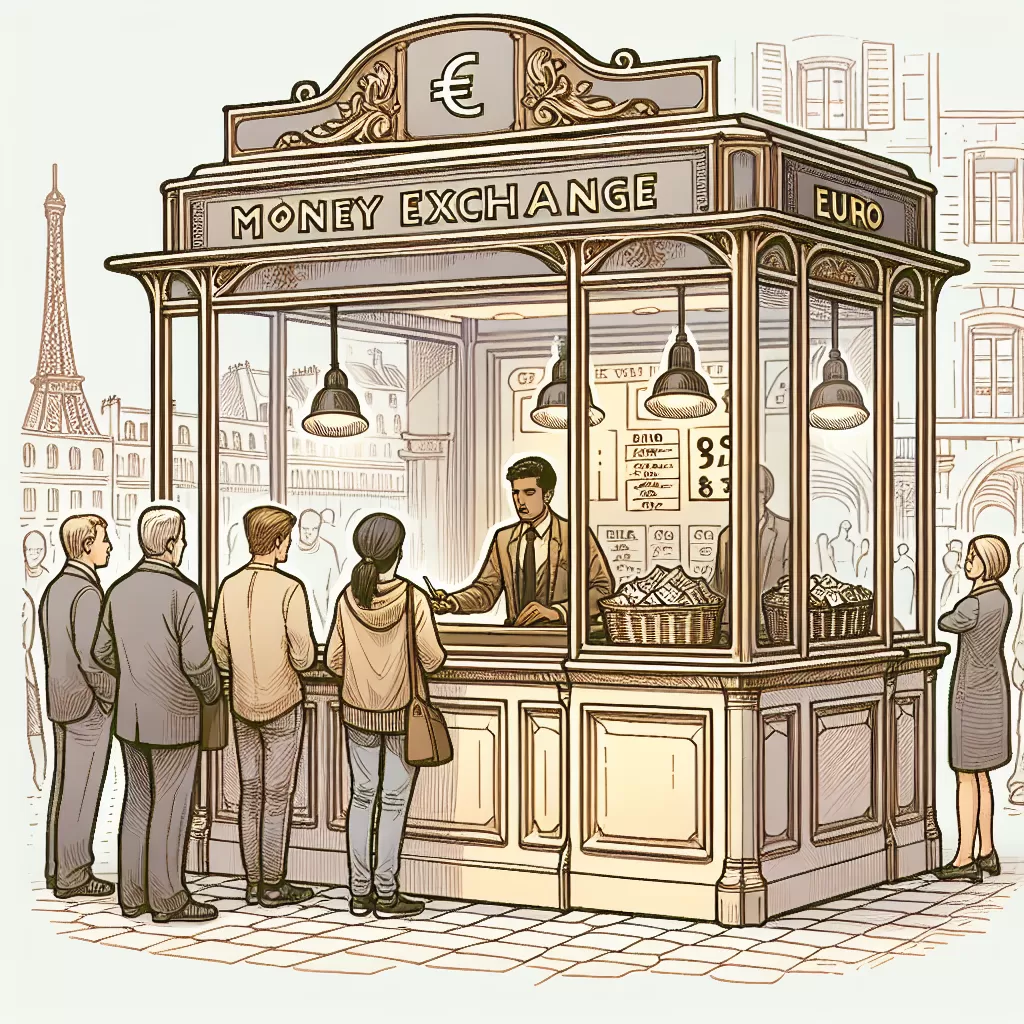 where to exchange money in france