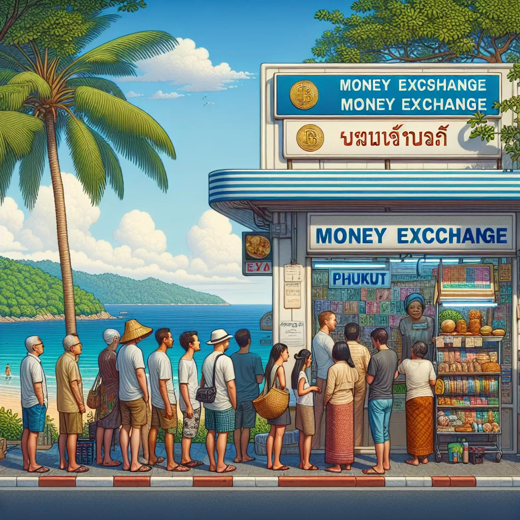 where to exchange money in phuket