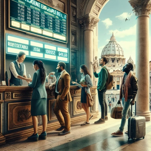 where to exchange money in rome