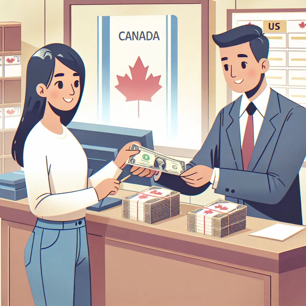 where to exchange us money for canadian