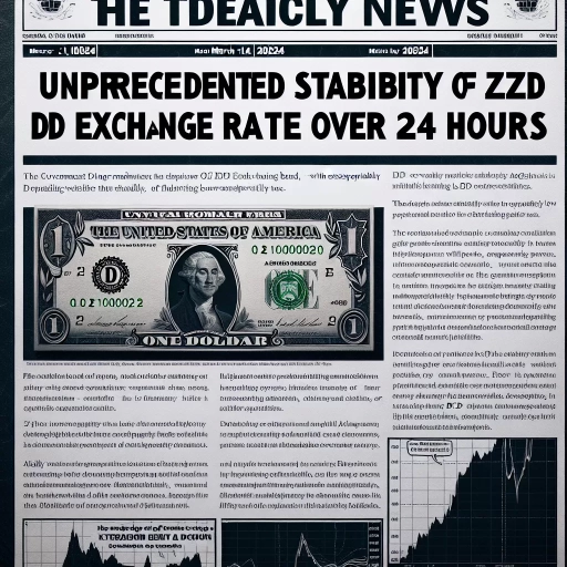 Unprecedented Stability of DZD Exchange Rate Over 24 Hours