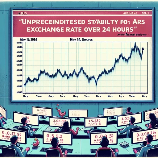 Unprecedented Stability For ARS Exchange Rate Over 24 hours