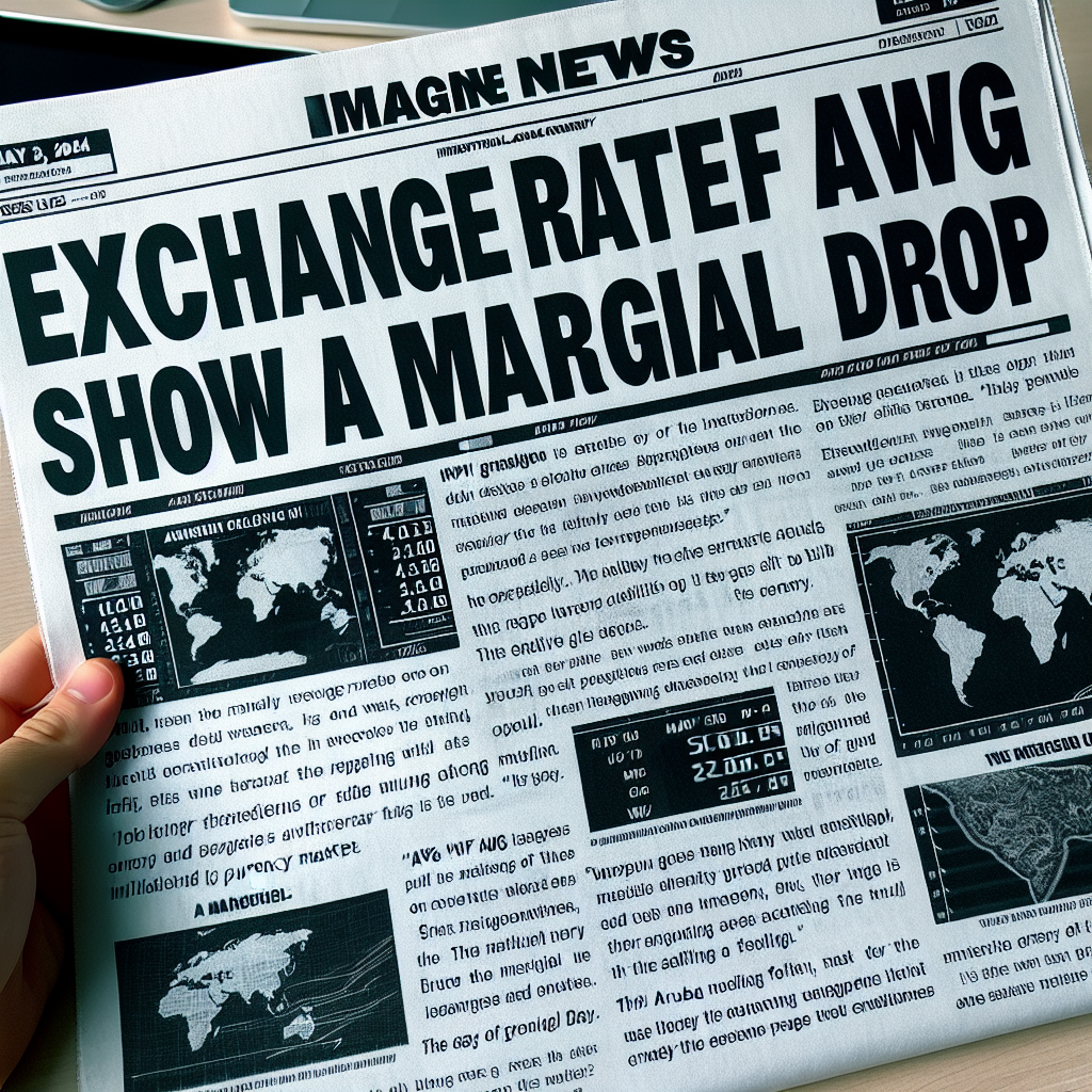 Exchange Rate of AWG Shows a Marginal Drop
