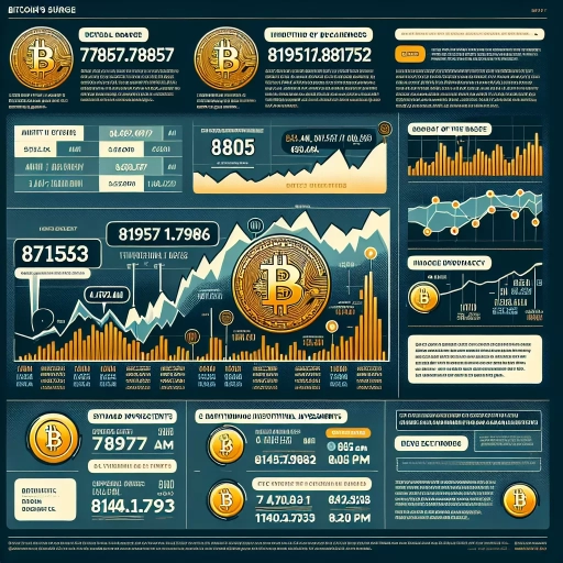 BTC Exchange Rate Shows Notable Upsurge Amidst Market Fluctuations