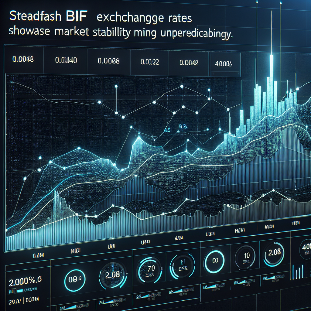Steadfast BIF Exchange Rates Showcase Market Stability Amid Unpredictability