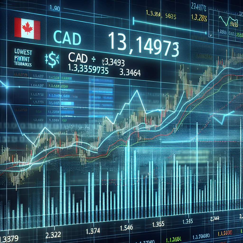 Significant Fluctuations Observed in CAD Exchange Rates