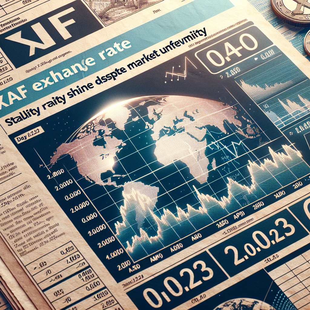 XAF Exchange Rate Stability Shines Despite Market Uncertainty