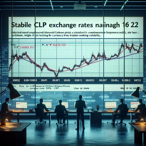 Stable CLP Exchange Rates Maintain Consistency Throughout May 16, 2024