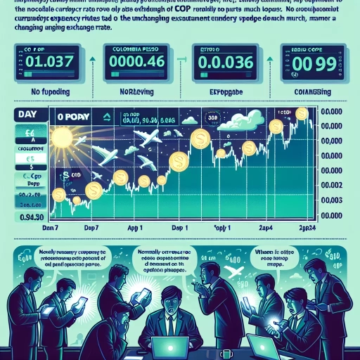 Unwavering Stability in COP Exchange Rates Wows Market