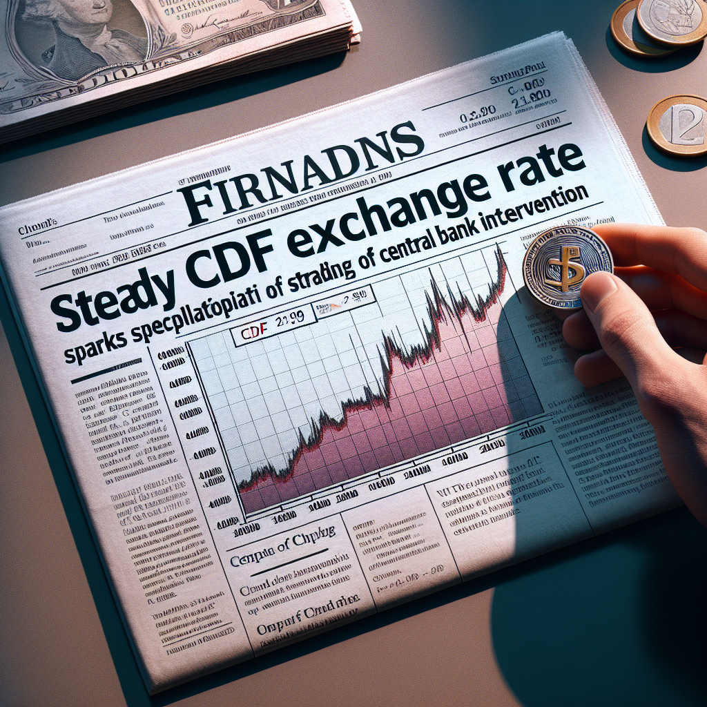 Steady CDF Exchange Rate Sparks Speculations of Central Bank Intervention