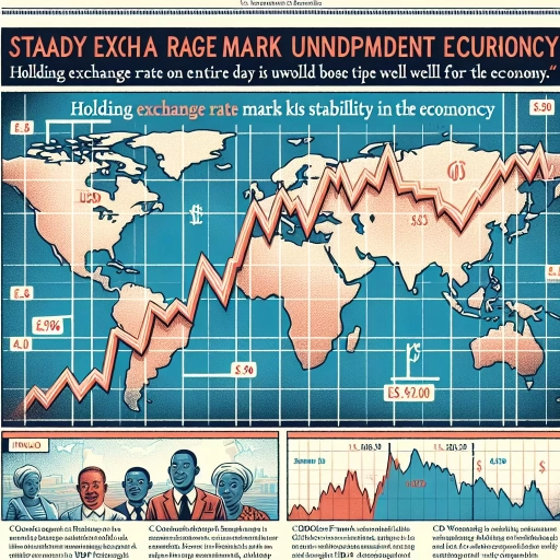 Steady Exchange Rate Marks Unprecedented Stability in Economy