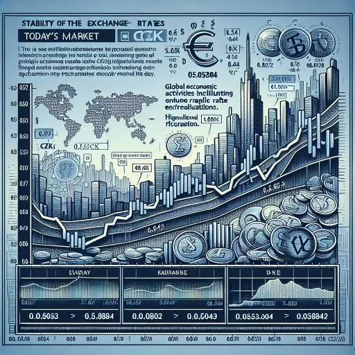 Stable CZK Exchange Rates Evident in Today