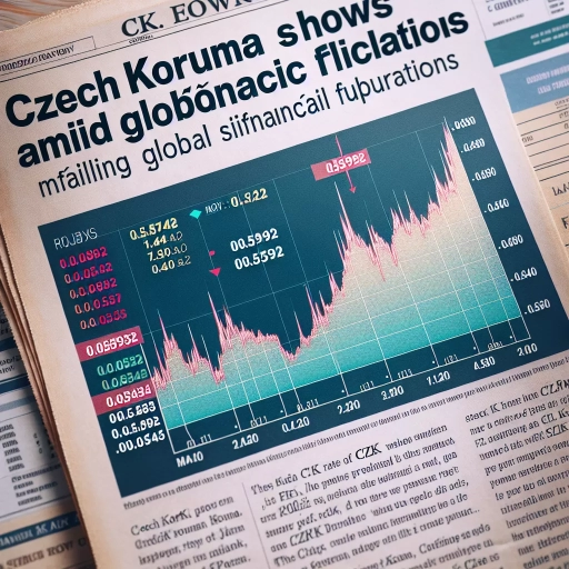 Czech Koruna Shows Resiliency Amid Global Financial Fluctuations