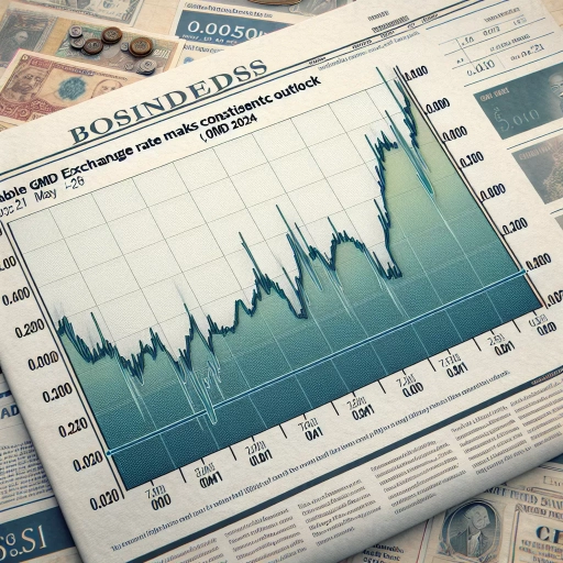 Stable GMD Exchange Rate Marks Consistent Economic Outlook