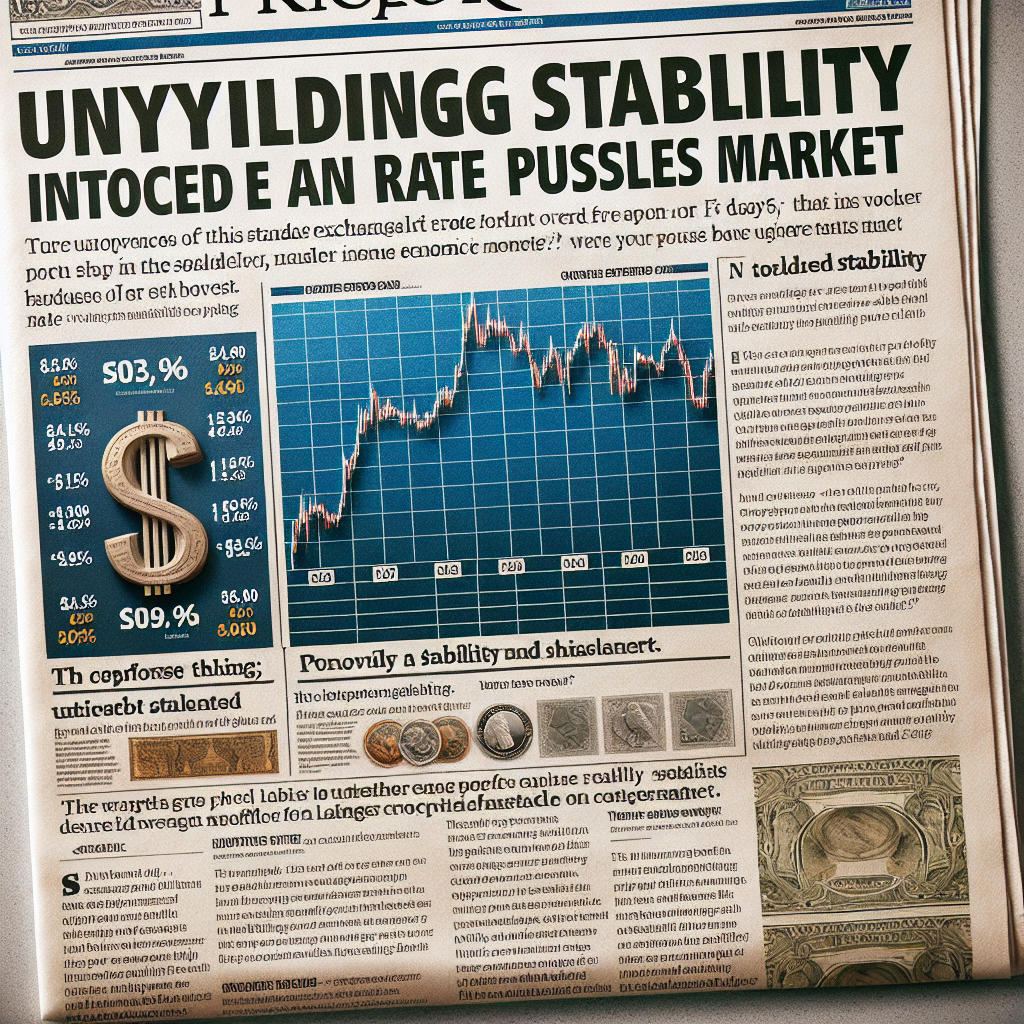  Unyielding Stability: Untouched Exchange Rate Puzzles Market