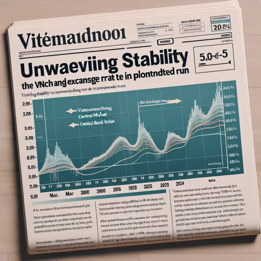 Unwavering Stability Defines the VND Exchange Rate in Prolonged Run