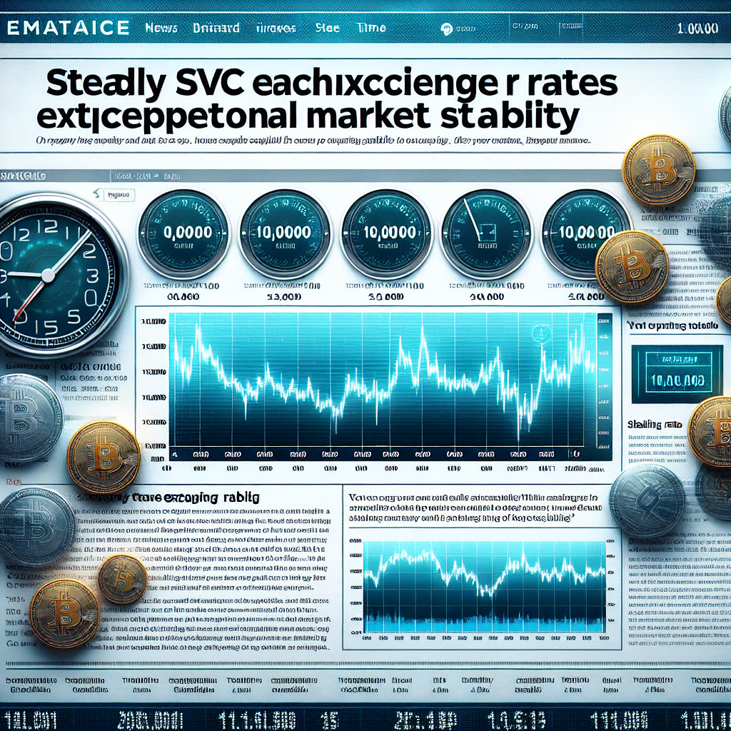 Steady SVC Exchange Rates Exhibit Exceptional Market Stability