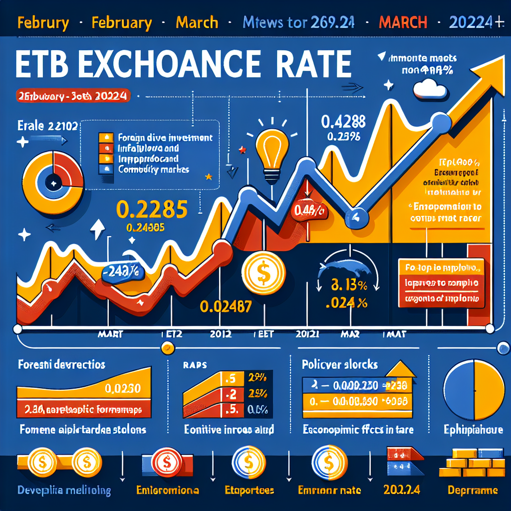 Major trends in ETB exchange rate observed in February to March 2024