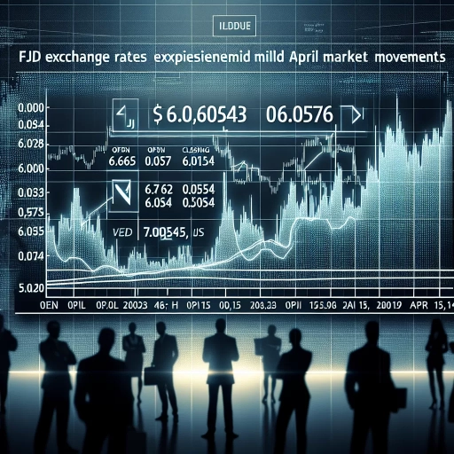 FJD Exchange Rates Experience Mild Volatility Amid April Market Movements