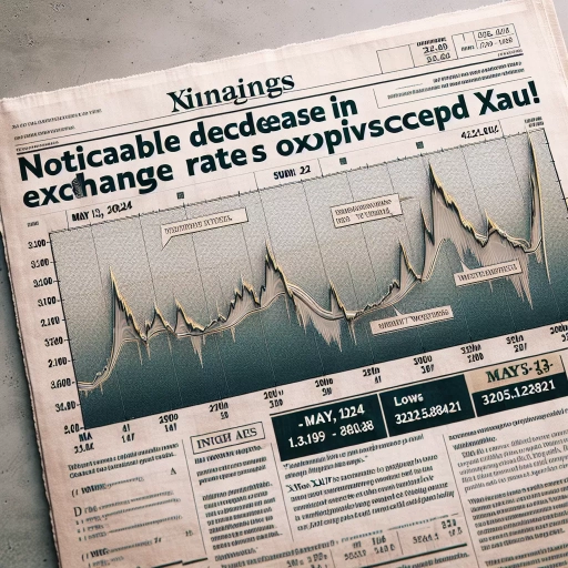 Noticeable Decrease in XAU Exchange Rates Observed