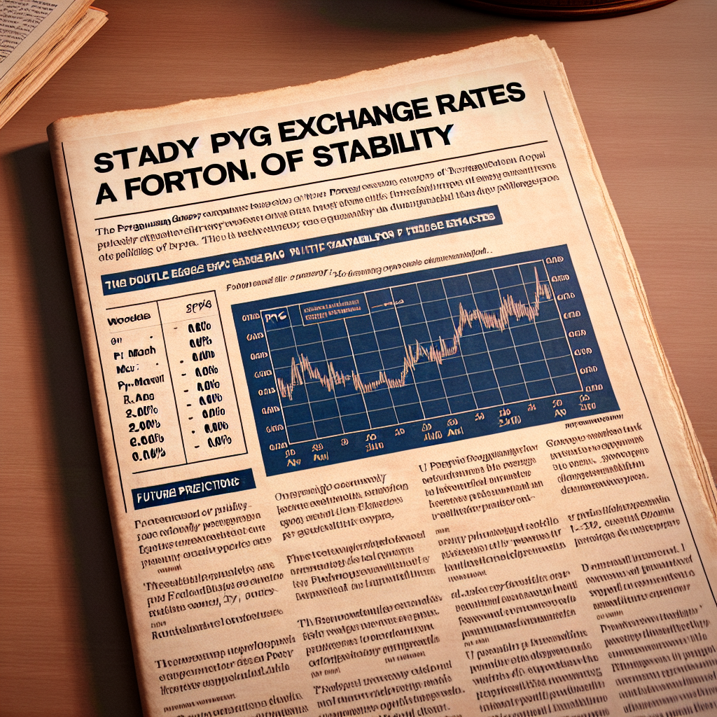 Steady PYG Exchange Rates; A Fortnight of Stability