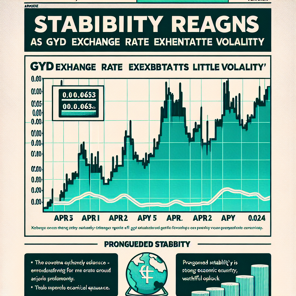 Stability Reigns as GYD Exchange Rate exhibits little volatility