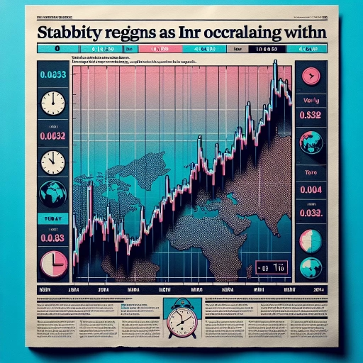 Stability Reigns as INR Oscillates Within a Narrow Range