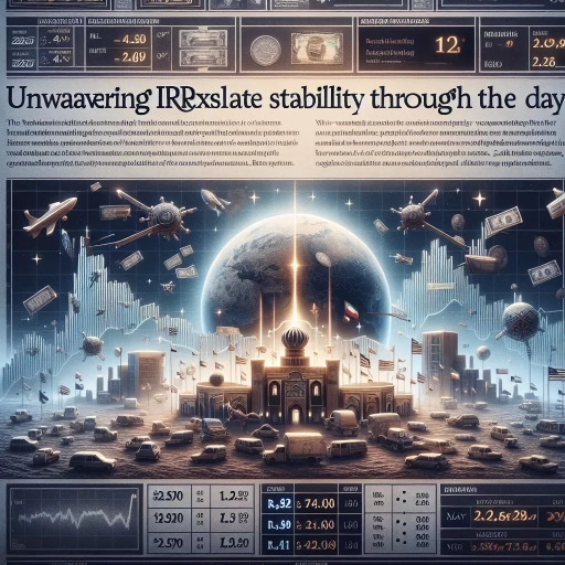 Unwavering IRR Exchange Rates Display Absolute Stability Through the Day