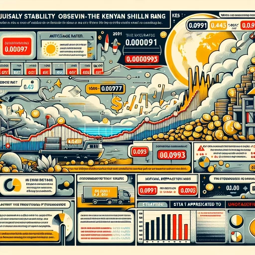 Unseen Stability in KES Exchange Rates Observed Over a Day