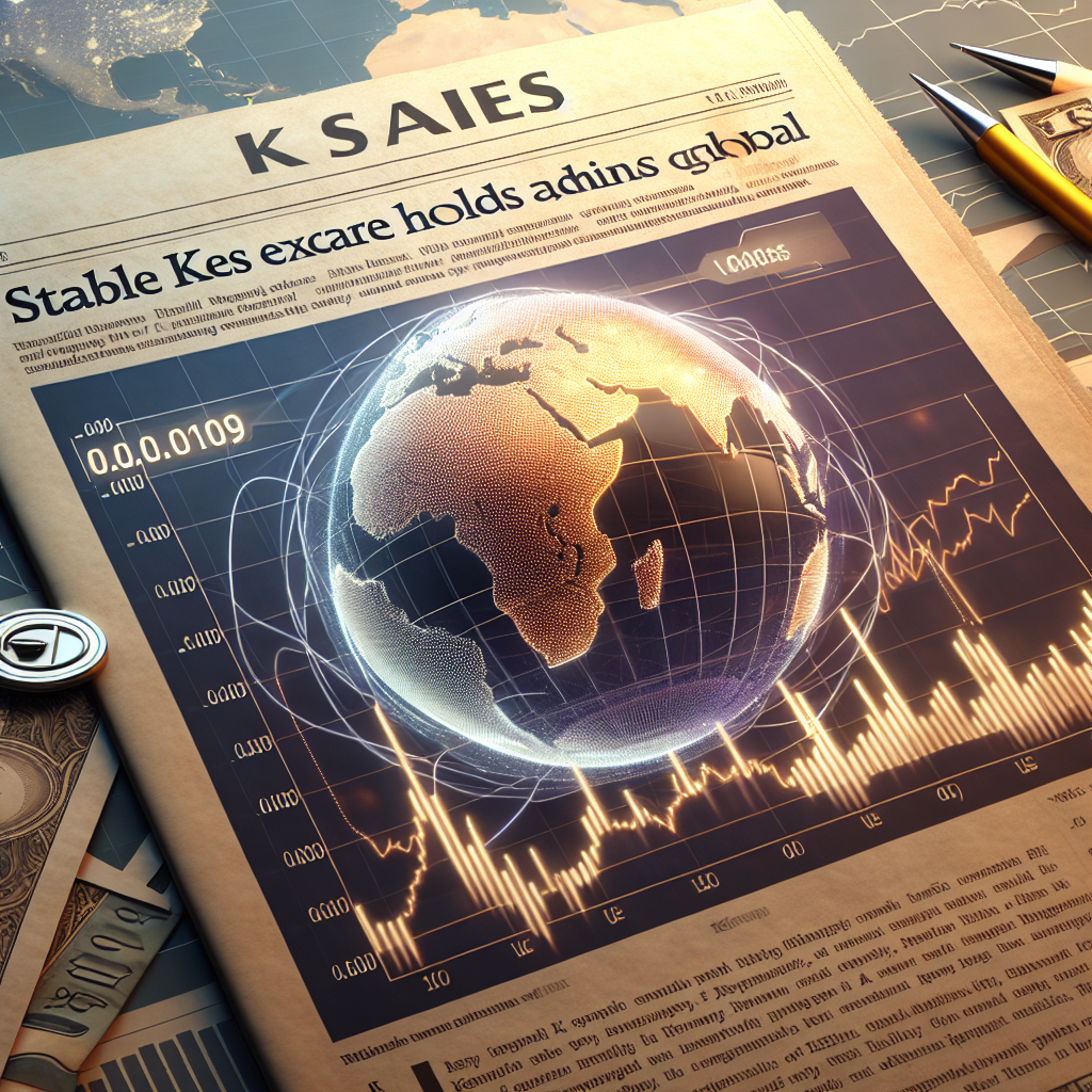 Stable KES Exchange Rate Holds Promise Amid Global Fluctuations