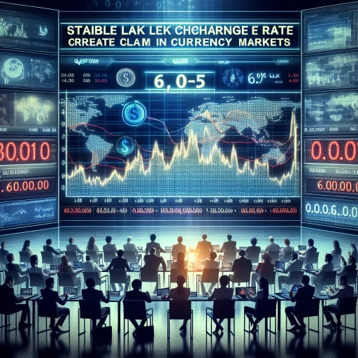 Stable LAK exchange rate creates calm in currency markets