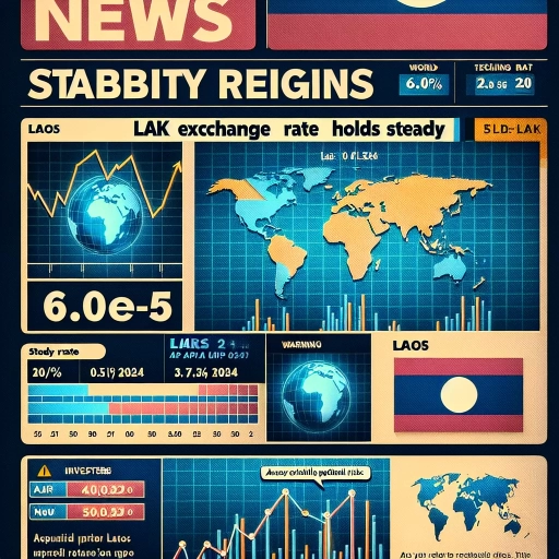 Stability Reigns Supreme: LAK Exchange Rate Holds Steady