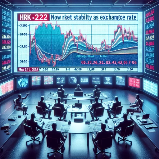 Unprecedented Stability Witnessed in HRK Exchange Rates