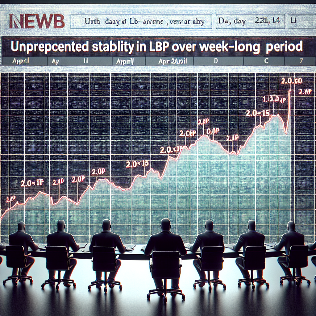 Unprecedented Stability in LBP Exchange Rate Over Week-long Period