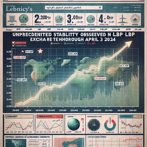 Unprecedented Stability Observed in LBP Exchange Rate Throughout April 2024