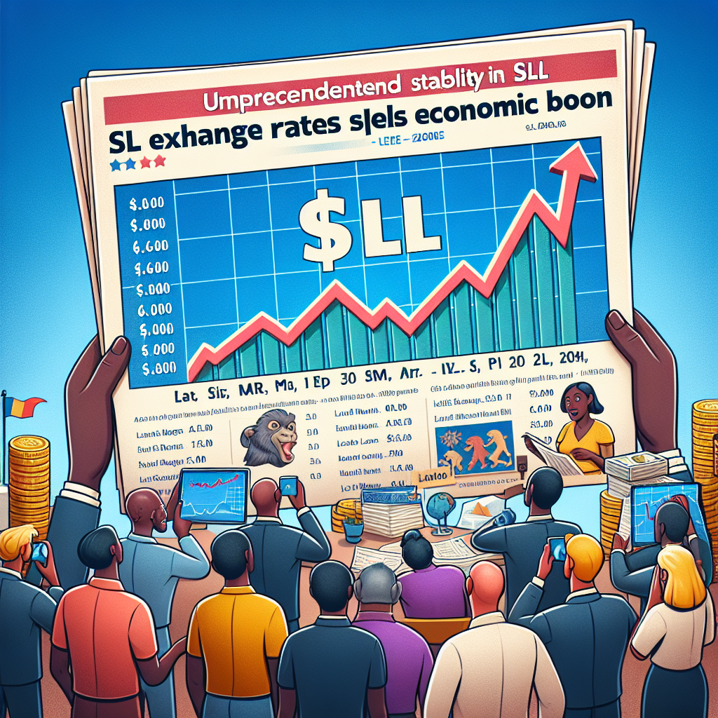 Unprecedented Stability in SLL Exchange Rates Spells Economic Boon