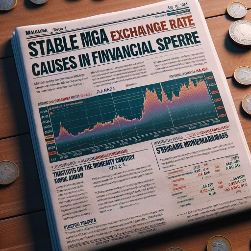 Stable MGA Exchange Rate Causes Stir in Financial Sphere