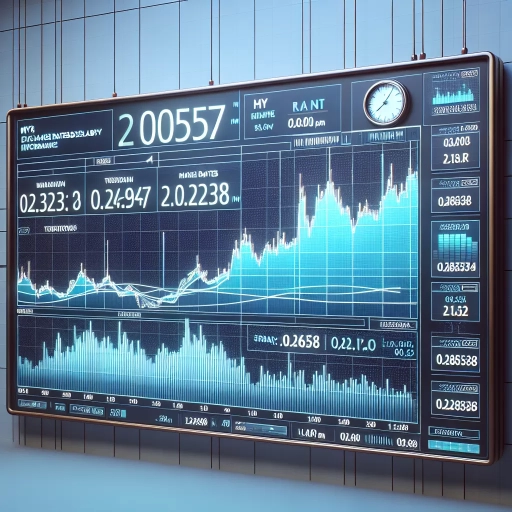 Exchange Rates Display Steady Increase Amid Economic Uncertainties