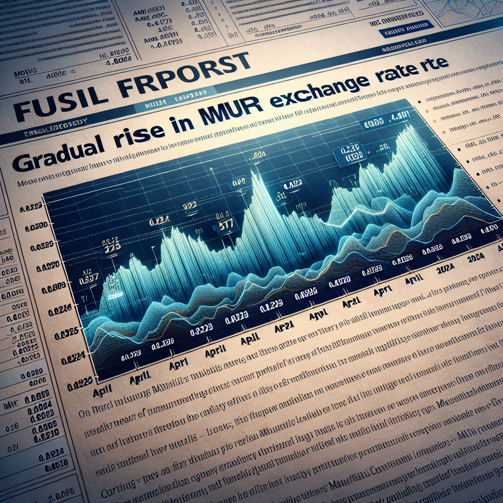 Gradual Rise in MUR Exchange Rate Observed in Early April 2024